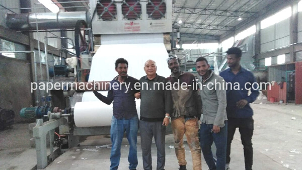 1880 High Speed Jumbo Roll Toilet Tissue Paper Making Machine