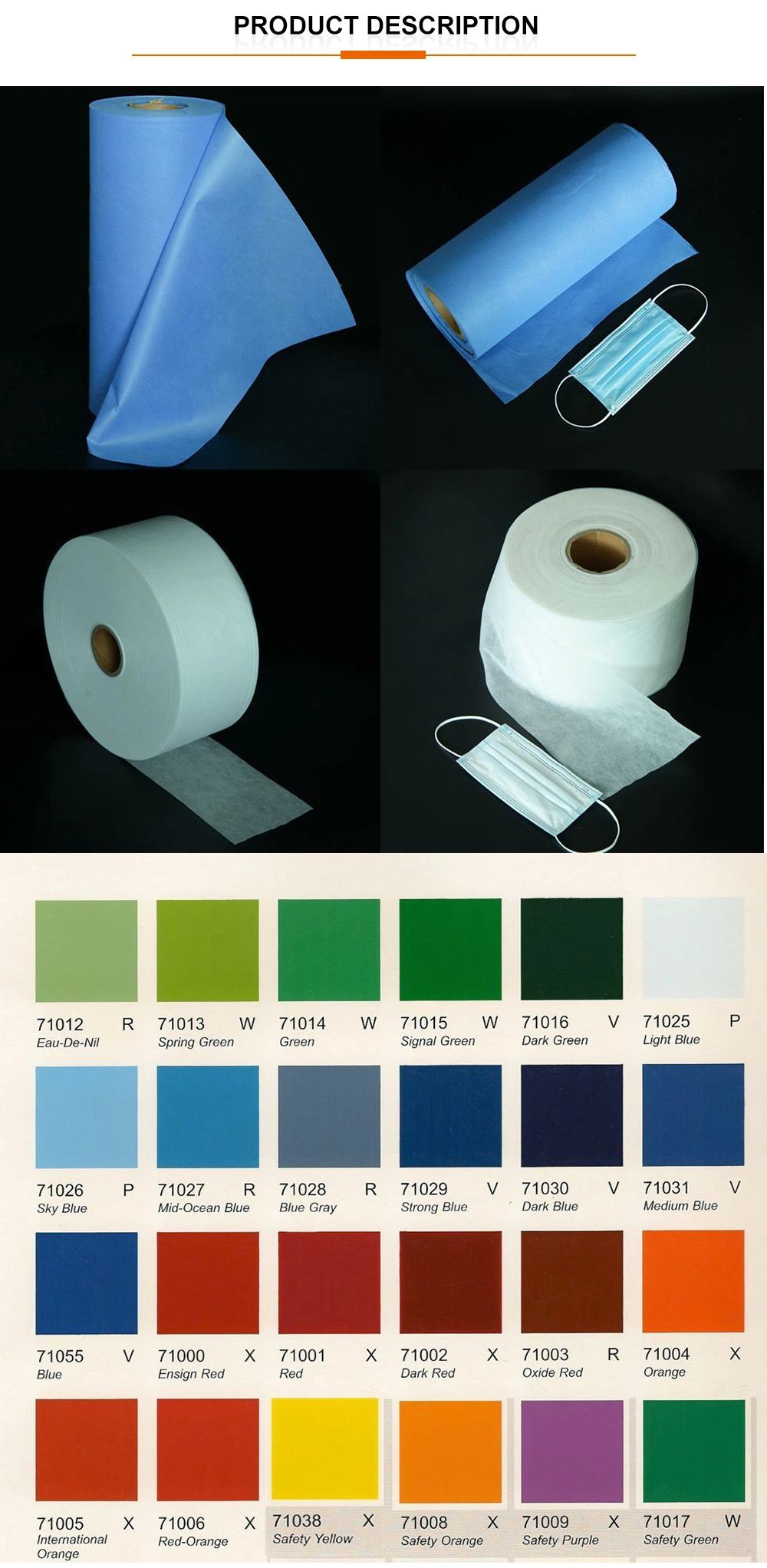 85GSM PP Spunbond Non Woven Fabric for Shipping Bags